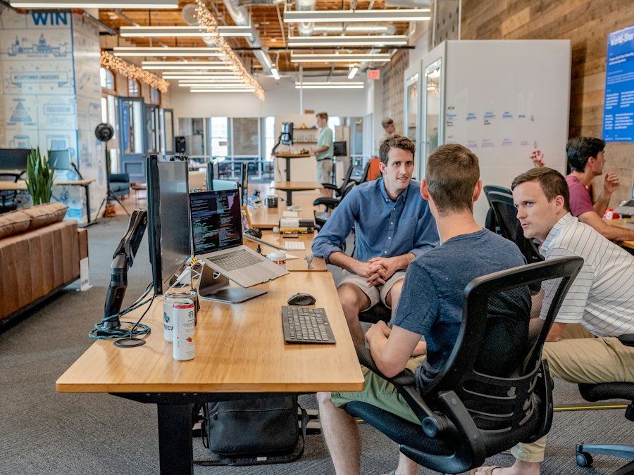 SaaS sales meeting